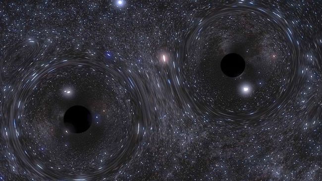 Тёмная энергия помогает чёрным дырам поддерживать равновесие в парах