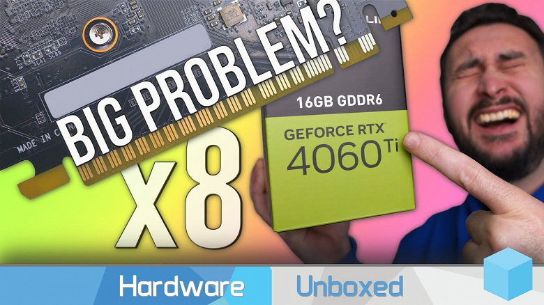 Что будет, если видеокарту GeForce RTX 4060 Ti 16GB установить в старый ПК с PCIe 3.0. Тесты показали, что урезанная шина у адаптера большой проблемой не будет