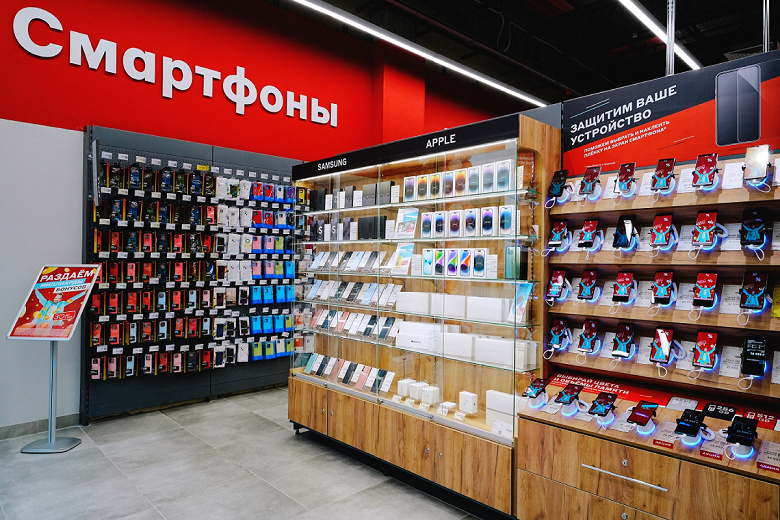 Продажи смартфонов в России взлетели до уровня 2021 года. Лидируют Xiaomi и Apple, согласно данным М.Видео-Эльдорадо