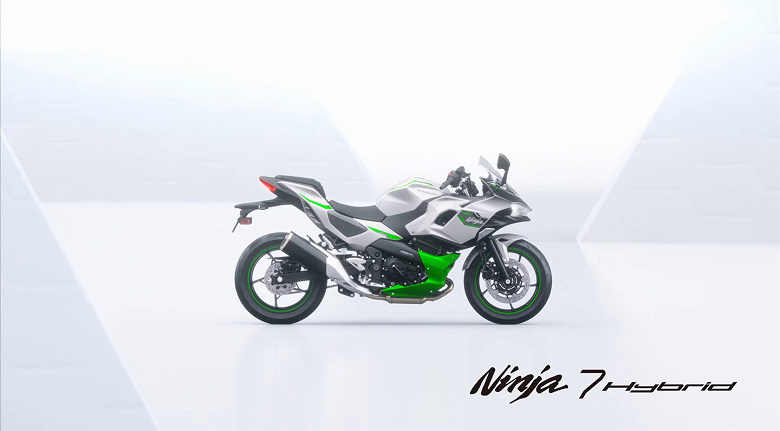 Стартовая динамика как у мотоцикла с литровым мотором, а расход — как у 250-кубового. Представлен Kawasaki Ninja 7 Hybrid — первый в мире гибридный мотоцикл