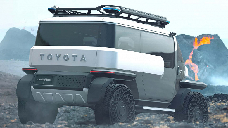 Представлен новый Toyota Land Cruiser с запасом хода более 10 000 км. Это пилотируемый лунный вездеход