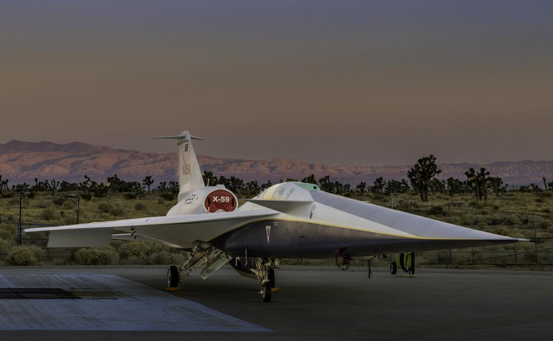 Сверхзвуковой гражданский самолёт X-59 позволит отменить запрет на сверхзвуковые полёты, который действовал 50 лет