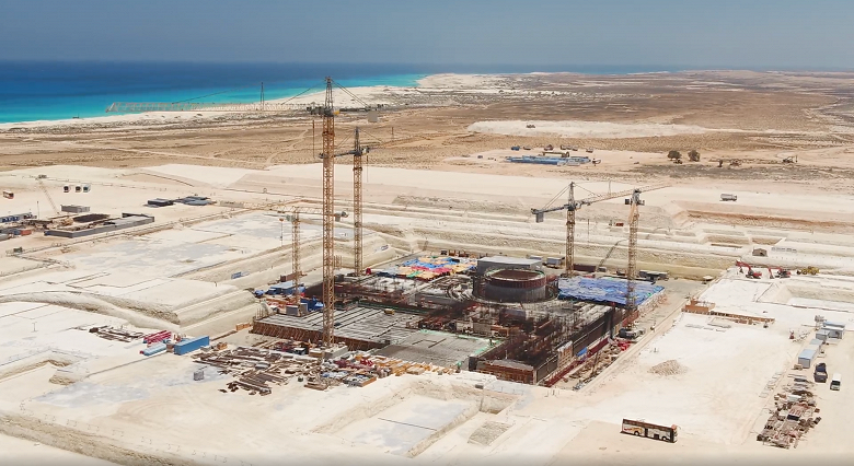 Первую атомную электростанцию в Египте строят россияне. Она выйдет на полную мощность к 2030 году