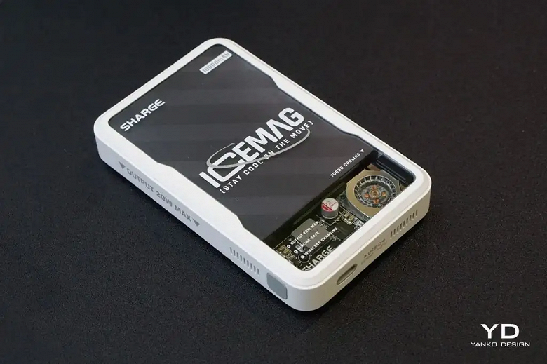 Представлен первый в мире внешний акккумулятор MagSafe со встроенным вентилятором, прозрачным корпусом и подсветкой