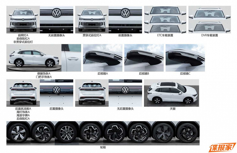 Рассекречен совершенно новый Volkswagen Tiguan L Pro. Это самый просторный Tiguan за всю историю модели