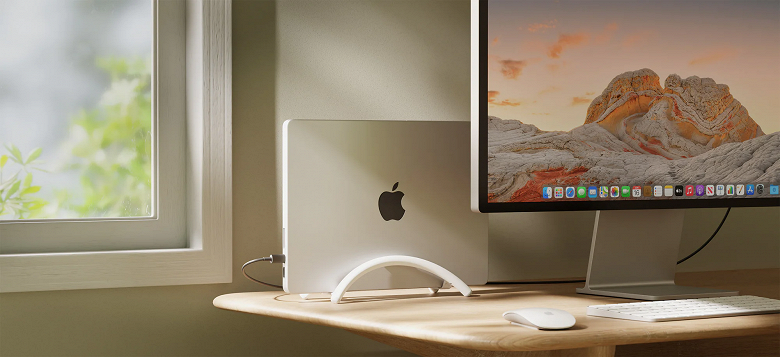Представлена BookArc Flex для владельцев MacBook и других ноутбуков, работающих с мониторами