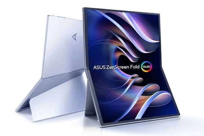 Представлен Asus ZenScreen Fold — складной 17,3-дюймовый OLED-дисплей