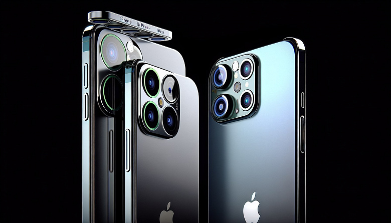 Перископический объектив и флагманский датчик изображения: подробности об iPhone 16 Pro Max сообщил инсайдер