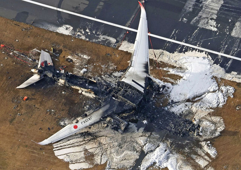 «Цель состоит в том, чтобы не дать памяти о крупной катастрофе угаснуть». Japan Airlines сохранит останки сгоревшего Airbus A350