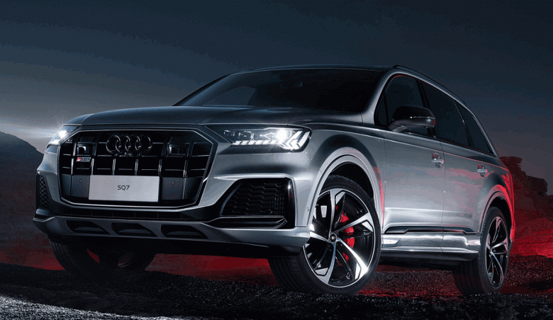 Ещё один «Темный рыцарь», но уже от Audi. В Китае представлен Audi SQ7 Dark Knight Edition – с красным салоном, 4,0-литровым V8 и разгоном до 100 км/ч за 4,1 с