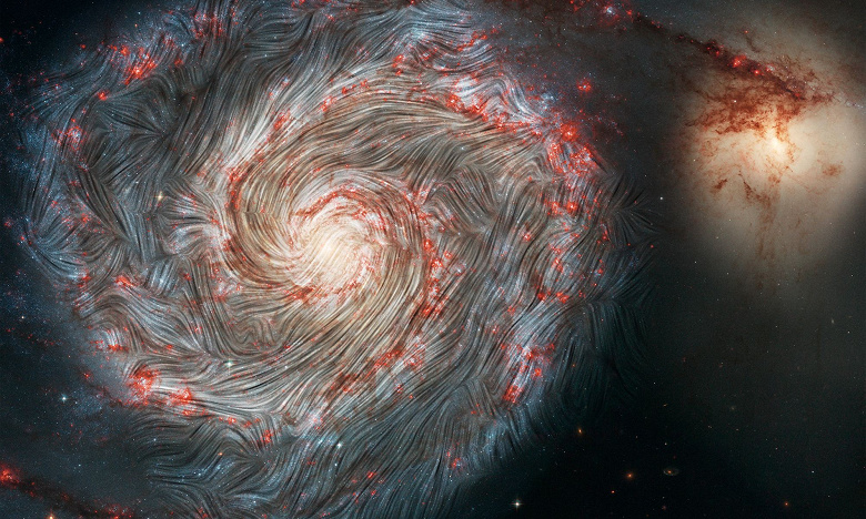 Учёные расшифровали и картографировали сложную структуру магнитных полей Млечного Пути