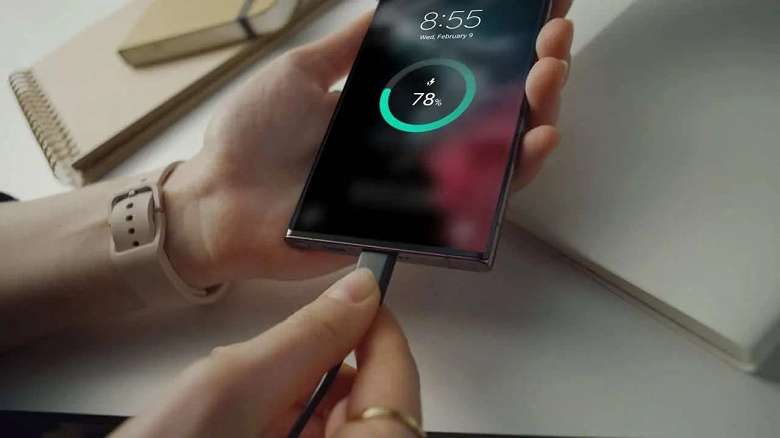 Samsung пока боится наделять свои смартфоны по-настоящему быстрой зарядкой, но готовит ЗУ рекордной для себя мощности