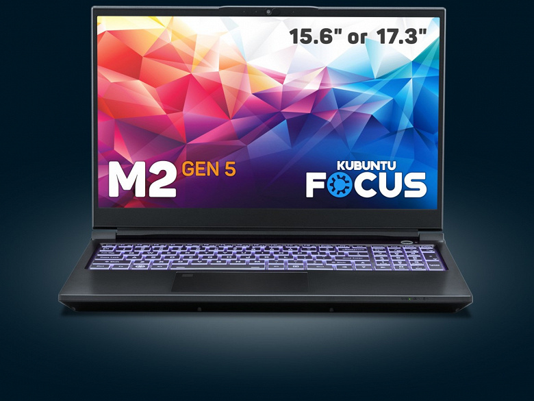 Мощнейший игровой ноутбук под управлением Linux. Представлен Kubuntu Focus M2 с Core i9-14900HX, GeForce RTX 4090 Laptop и экраном 2,5К 240 Гц