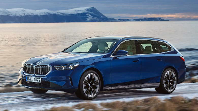 BMW наконец-то представила BMW 5-series Turing в кузове G60: плюс 10 см к длине, топовое оснащение и до 593 л.с.