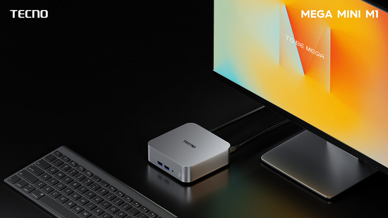 В Россси вышел первый мини-ПК Tecno с Intel Core i5-12450H, до 64 ГБ ОЗУ, 2 ТБ SSD, Wi-Fi 6 и Ethernet 2,5 Гбит/с