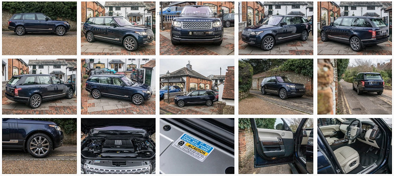 Королевский Range Rover, на котором ездили королева Елизавета II и президент США Барак Обама, выставили на продажу