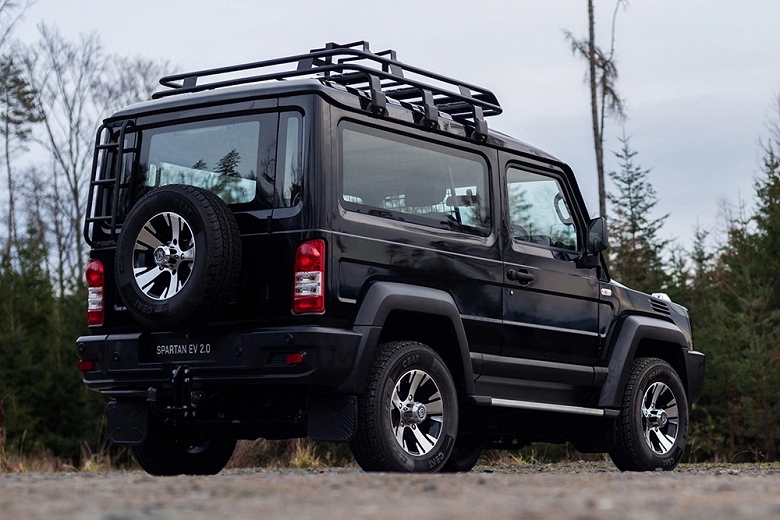 Creators of electric UAZ presented clone Mercedes-Benz G-Class, which can power electric instrument