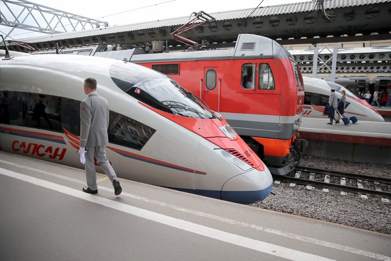 Поезда ВСМ между Москвой и Петербургом будут ходить каждые 10-15 минут. Время в пути составит 2 часа 15 минут
