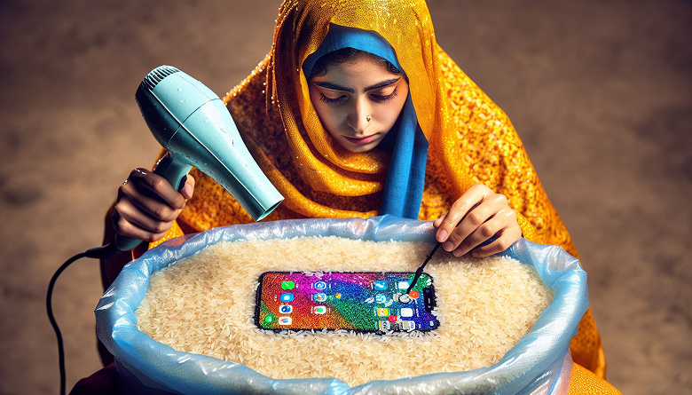 Не надо использовать фен и рис: Apple рассказала, что делать после «купания» iPhone Не надо использовать фен и рис: Apple рассказала, что делать после «купания» iPhone