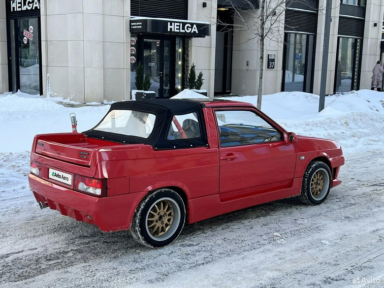 Мало мощности, но много Fun. В России на продажу выставили Lada Samara Fun в кузове ландо, ее проектировали в Германии