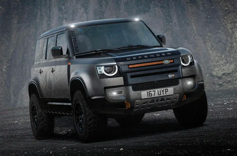 Представлен Land Rover Defender Octa — новый флагман серии