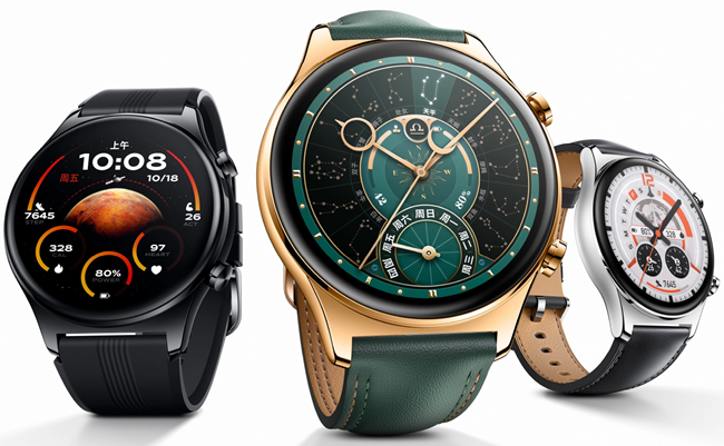 Большой AMOLED, SpO2, GPS и NFC. Представлены стильные часы Honor Watch GS4