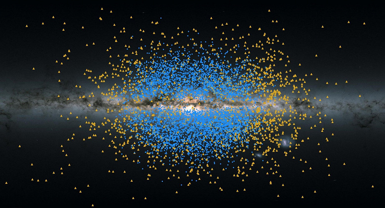 «Шакти и Шива»: астрономы отследили потоки звёзд, которые сформировали Млечный Путь