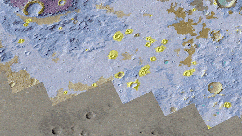 Учёные создали подробную карту Oxia Planum для будущего марсохода «Розалинда Франклин»