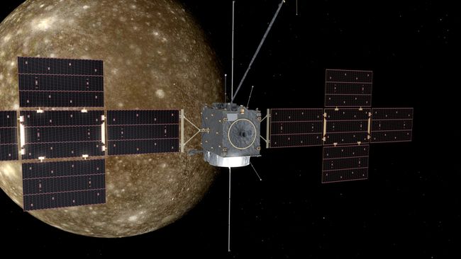 Инженеры миссии JUICE провели тест инженерной модели чтобы убедиться, что космический аппарат сможет самостоятельно исследовать Каллисто