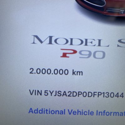 Tesla Model S проехала 2 млн км. Владельцу из Германии понадобилось на это 10 лет