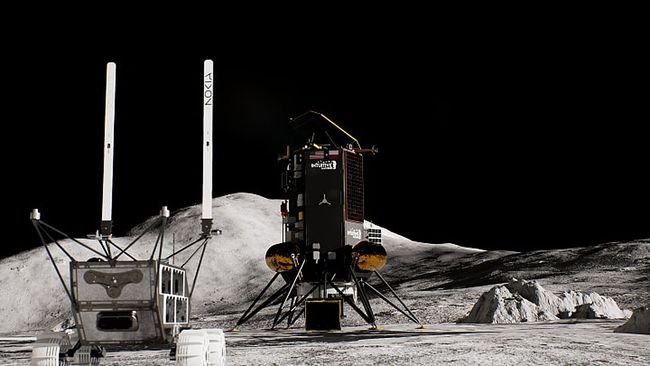 Nokia строит лунную 4G сеть для будущих миссий по контракту с NASA
