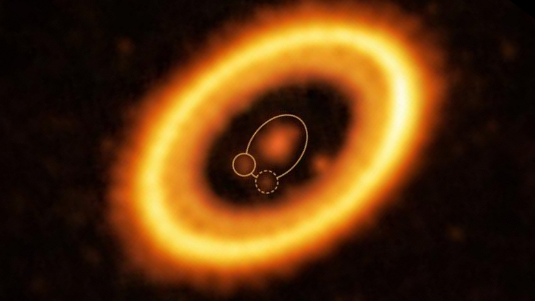 «Джеймс Уэбб» обнаружил формирующуюся планету вокруг юной звезды: это наблюдение позволяет изучать процесс зарождения планет в «реальном времени»