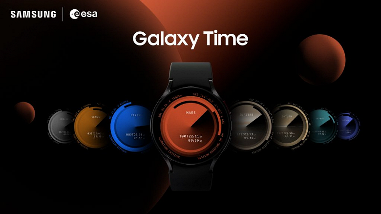 На часах Samsung Galaxy Watch появилось марсианское время и не только