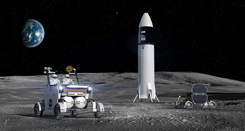 Три компании будут строить луноходы для NASA