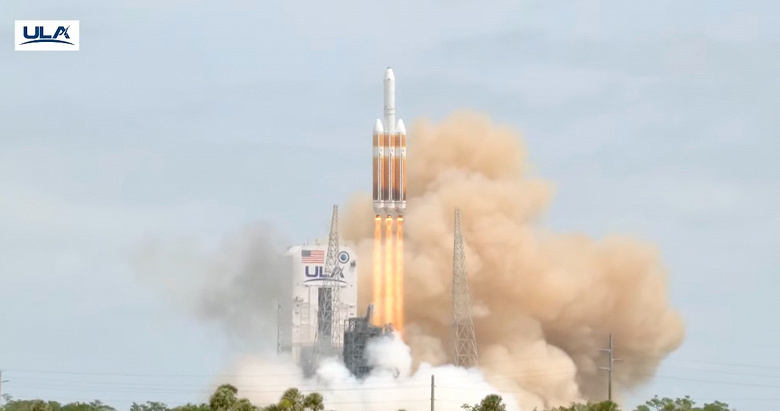 Последний запуск Delta IV Heavy NROL-70 9 апреля. Источник: ULA
