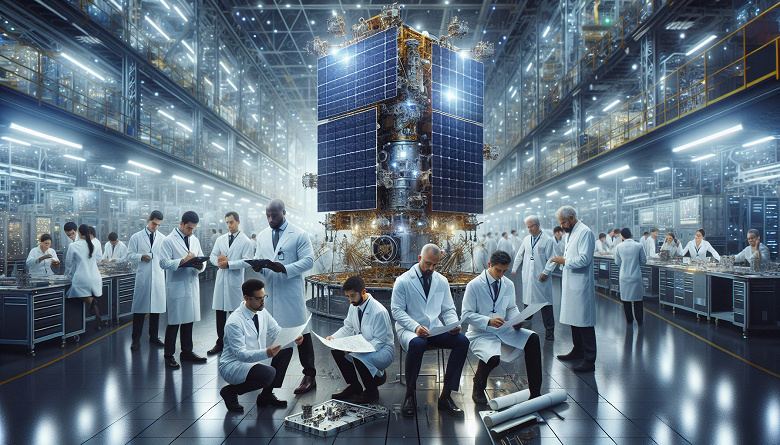 Первый полностью российский спутник связи «Экспресс-АМУ4» начнут собирать уже осенью 2024