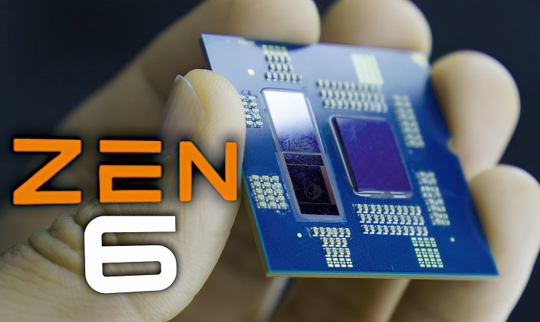 Ryzen 9 10950X будет 32-ядерным? Архитектура Zen 6 принесёт чиплеты с 16 ядрами Zen 6 и 32 ядрами Zen 6C