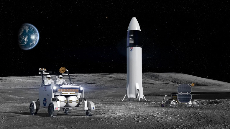 SpaceX и Blue Origin модифицируют свои пилотируемые посадочные модули программы Artemis для доставки грузов