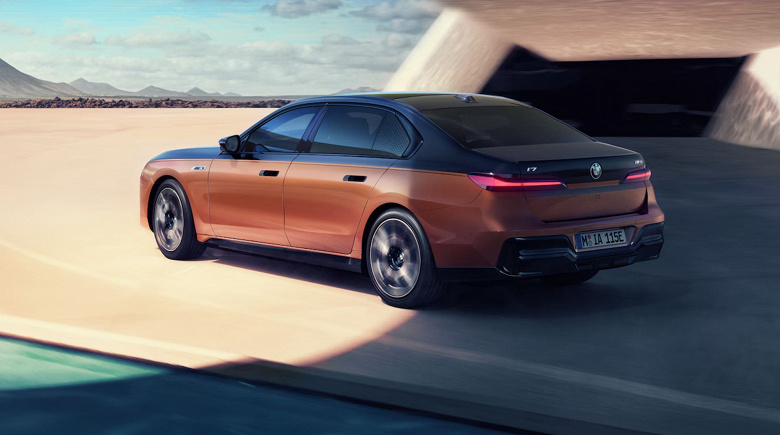 В России продают мощнейшую &laquo;семерку&raquo; BMW i7 M70 xDrive, как у Килиана Мбаппе