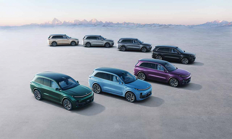 Li Auto &mdash; всё ещё лучшая в Поднебесной. Компания продала 900 000 машин за 56 месяцев