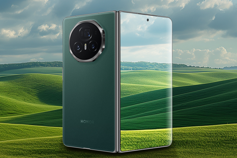 В России стартовали продажи самого тонкого складного смартфона в мире &mdash; Honor Magic V3