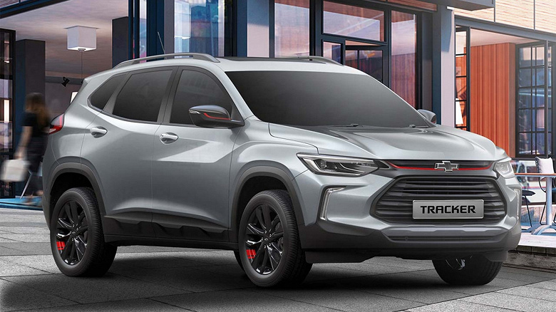 В Россию привезли новые кроссоверы Chevrolet Tracker: всего 2 млн рублей за машину в «автоматом»