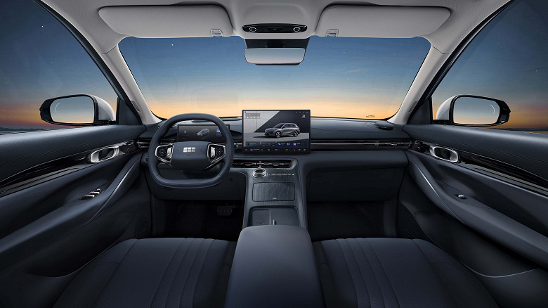 В России запатентовали кроссовер Geely Galaxy E5. Он может появиться в продаже уже в 2025 году