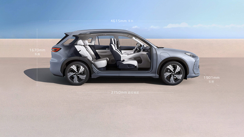 В России запатентовали кроссовер Geely Galaxy E5. Он может появиться в продаже уже в 2025 году