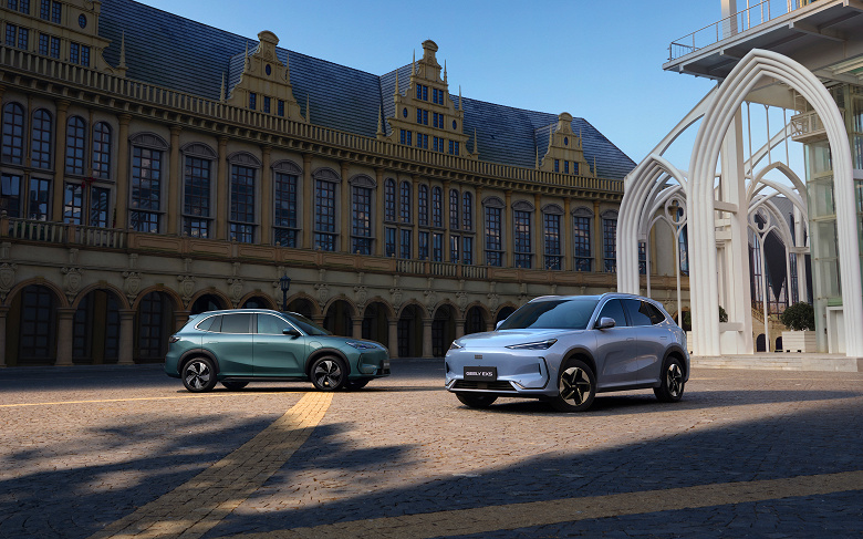 Объявлены цены на первый электрический кроссовер Geely EX5 в России