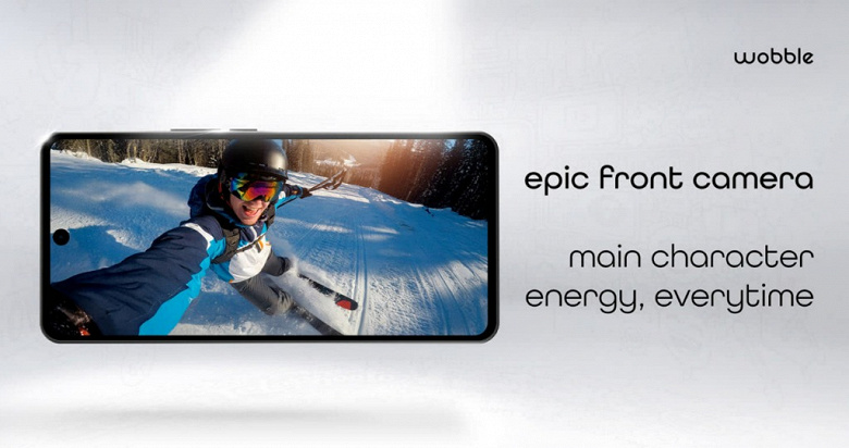Первый смартфон Wobble получит сенсор Sony и поддержку 4K/HDR как на основной, так и на фронтальной камерах