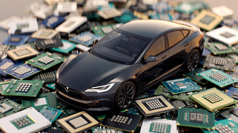 Илон Маск заявил, что Tesla нужно 100-200 млрд ИИ-чипов в год. Это примерно в 10 000 раз больше, чем выпускает Nvidia