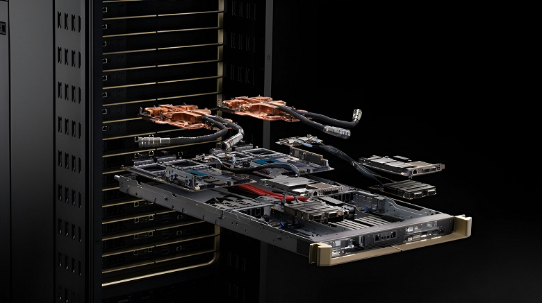 Nvidia берёт всё под себя: начнёт напрямую поставлять партнёрам готовые серверные стойки с ИИ-ускорителями