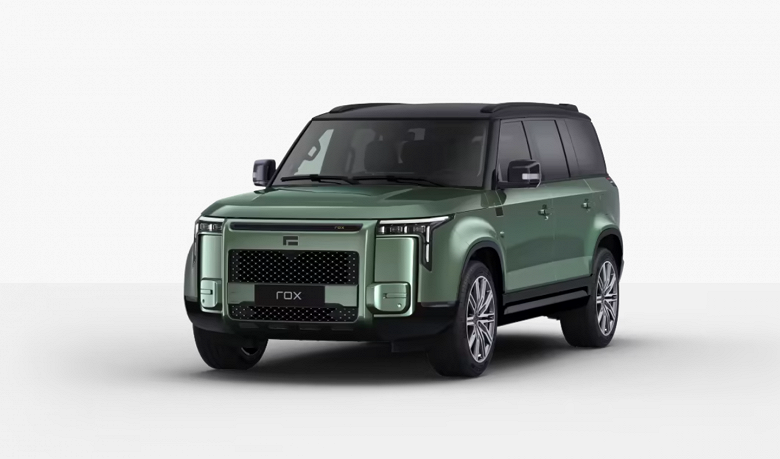 488 л.с., запас хода 1405 км и люксовое оснащение: в Китае представлен внедорожник Rox Adamas, его будут выпускать в России