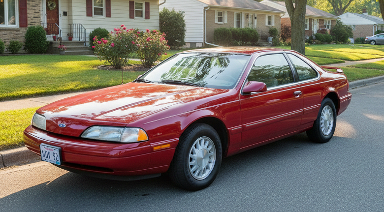 Редкий американский люксовый автомобиль: в России продают Ford Thunderbird из 90-х